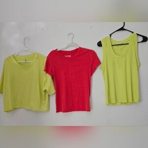 We The Free Red and Yellow Tops Collection